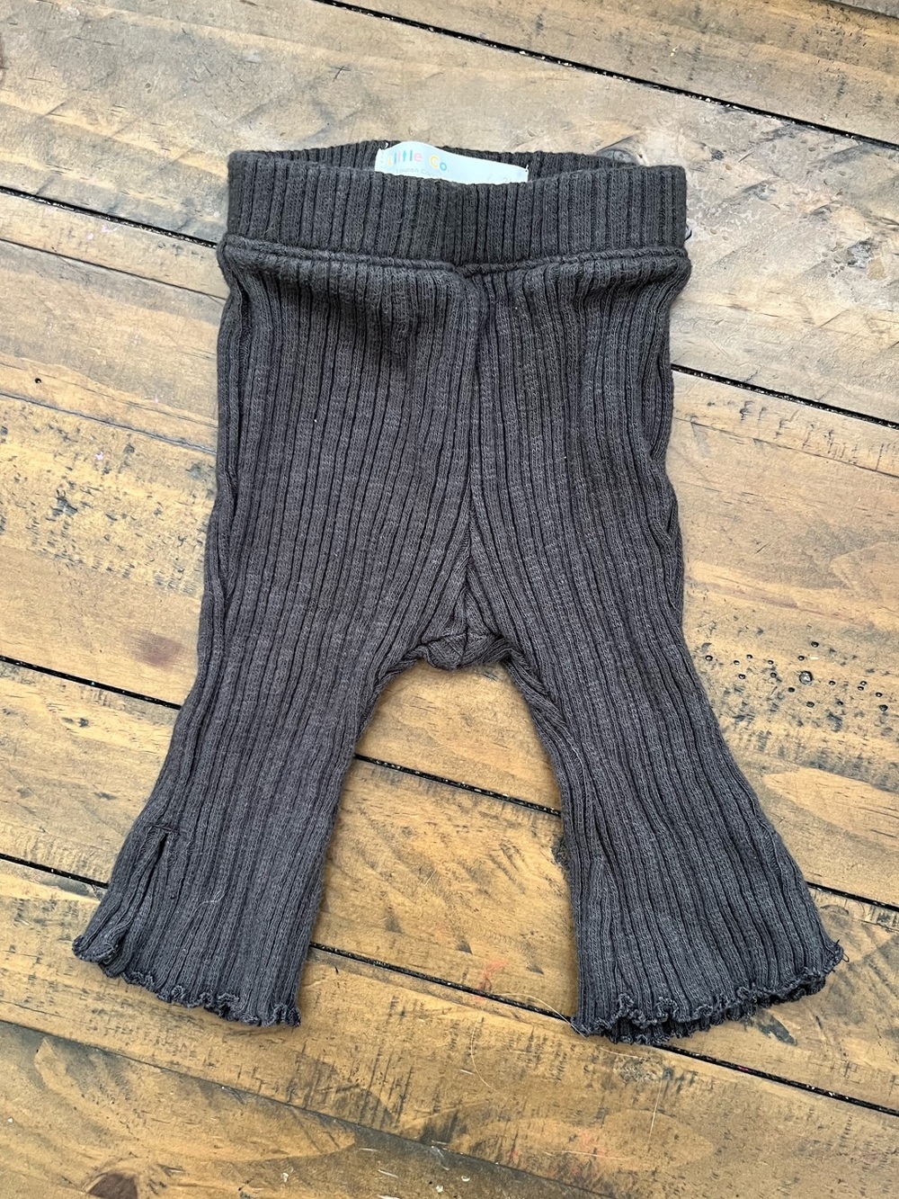 Little Co. by Lauren Conrad Ribbed Flared Leggings for Kids - Gray